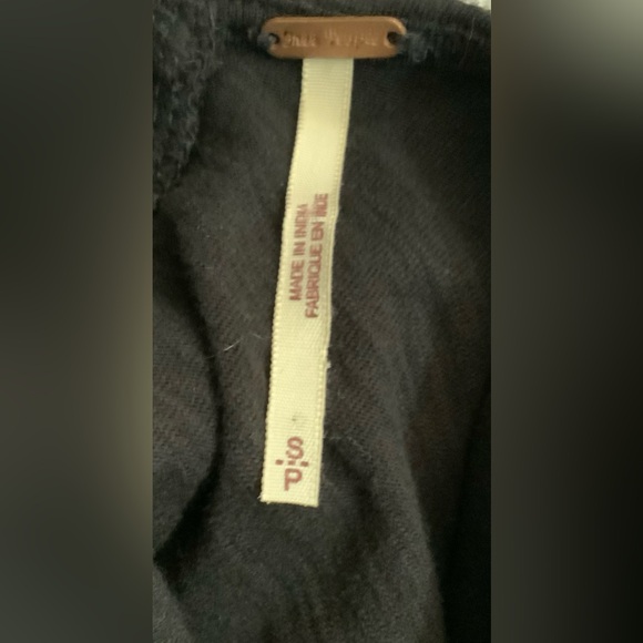 ✨ Free People La Cienega Embroidered Flutter Sleeve Top S ✨ Boho Festival - Picture 7 of 8